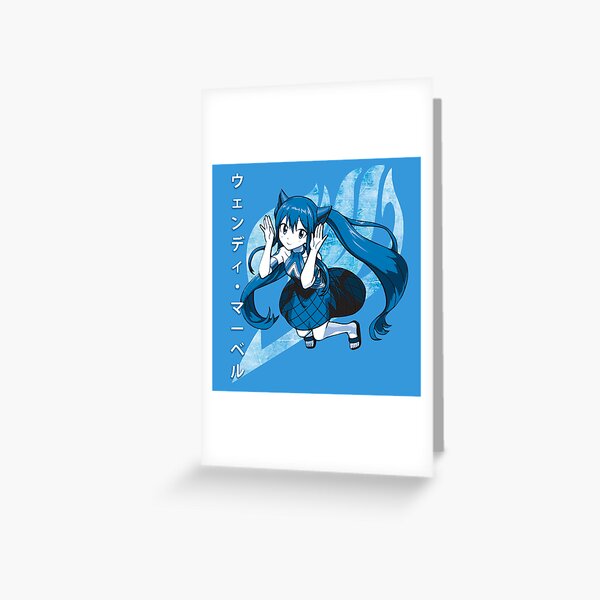 Fairy Tail - Wendy Marvell Greeting Card