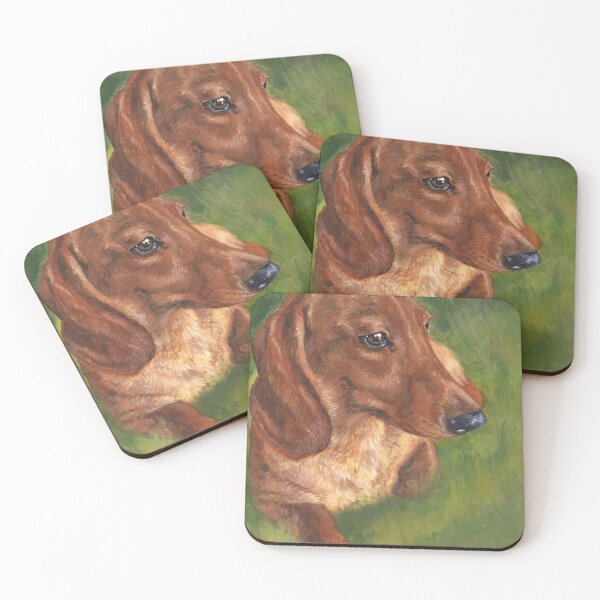 Item preview, Red Dachshund Love designed and sold by Hope Lane.