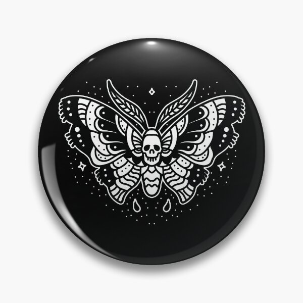 Item preview, Death Head Moth (Tattoo Style) designed and sold by SiddharthaMoon.