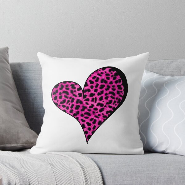 Item preview, Pink Leopard Heart Print designed and sold by RoJor.
