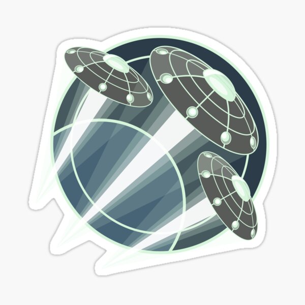 UFO Fleet Insignia Sticker