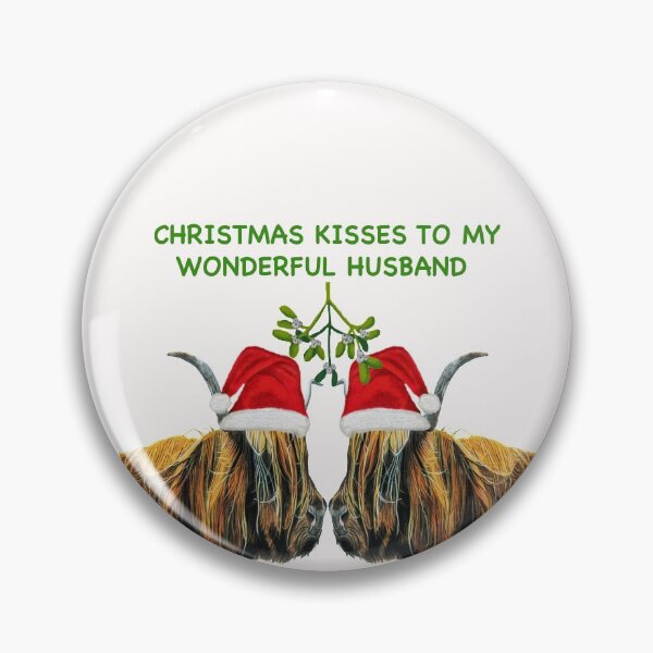 Item preview, Copy of Christmas Kisses to my wonderful husband designed and sold by IslesArt.