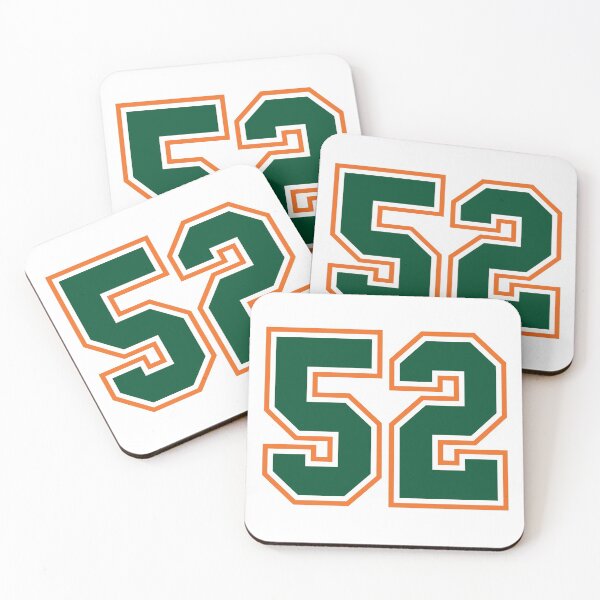 Item preview, Jersey 52 Number. Number fifty-two Straight From Miami designed and sold by Urosek.