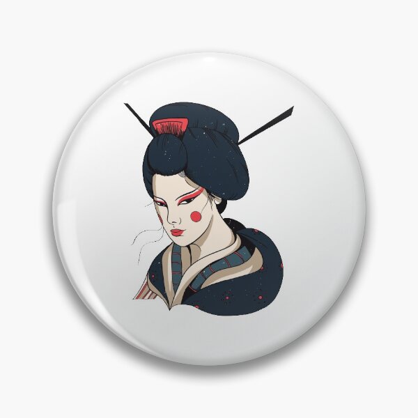 Item preview, Geisha cartoon. designed and sold by emphatic.