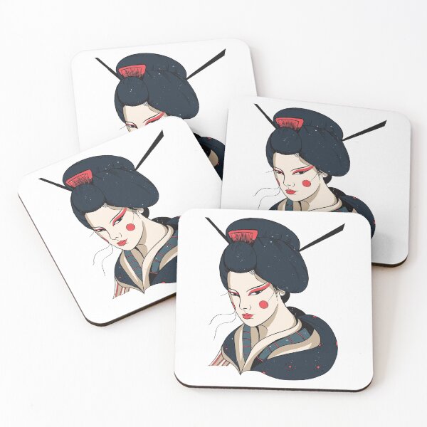 Item preview, Geisha cartoon. designed and sold by emphatic.