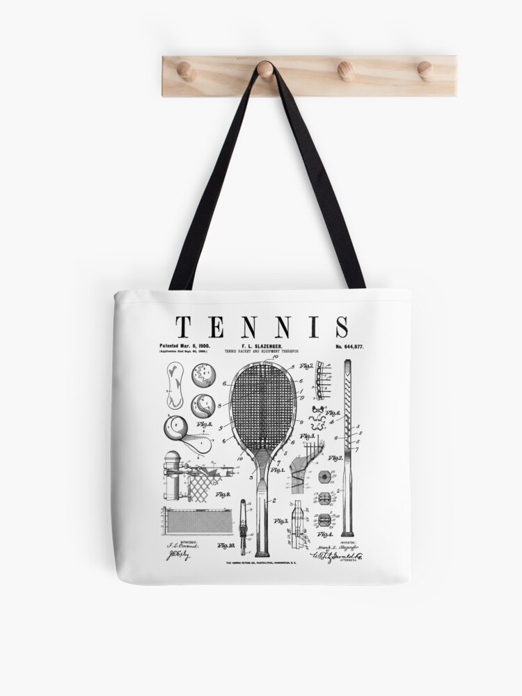 Tennis-Lacoste Patent Tote Bag