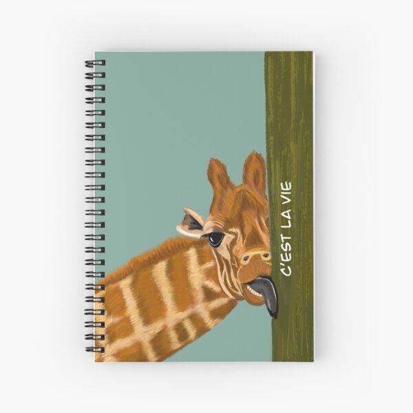 C'est la Vie Spiral Notebook
