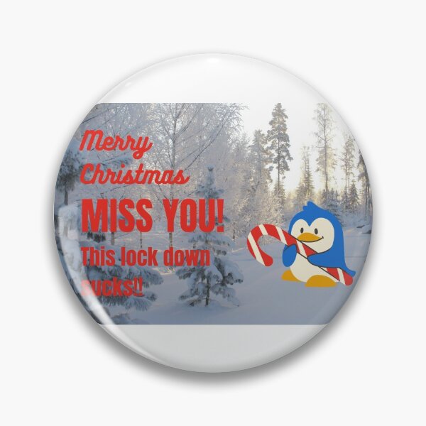 Item preview, Merry Christmas, MISS YOU. this lockdown sucks! designed and sold by NomadMessenger.
