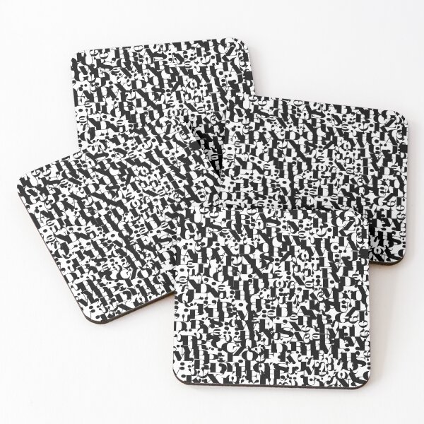 Item preview, Random black fonts designed and sold by portokalis.