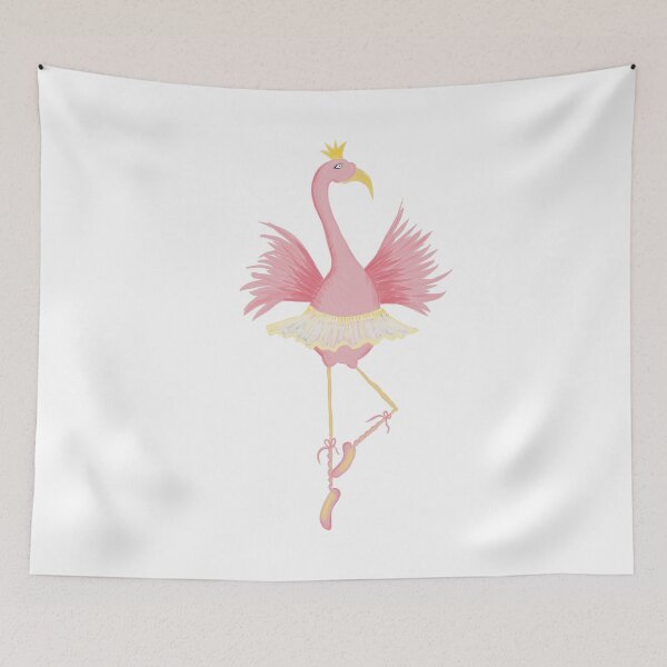 Item preview, Flamingo Ballet designed and sold by Luaillustration.