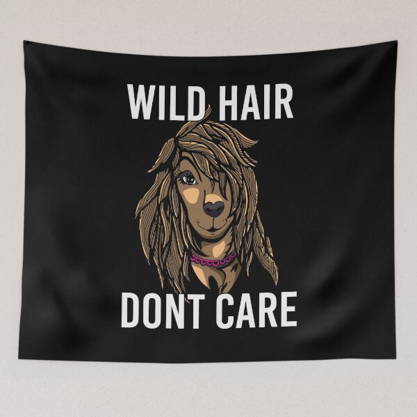 Item preview, Afghan Hound Wild Hair Don't Care Funny Dog Gift    designed and sold by BornDesign.
