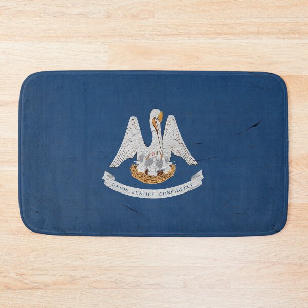 Item preview, Louisiana Flag Wall designed and sold by TRowanDesign.