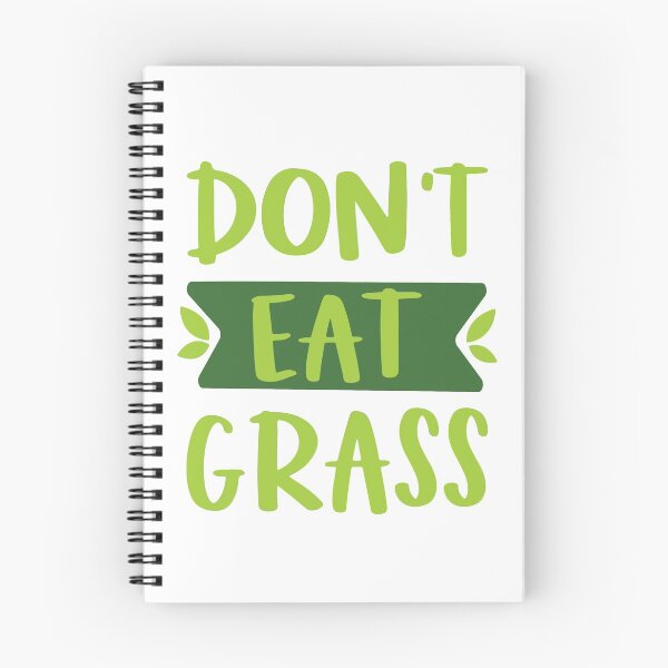 Item preview, Don't Eat Grass Funny designed and sold by AnastasiaDesign.