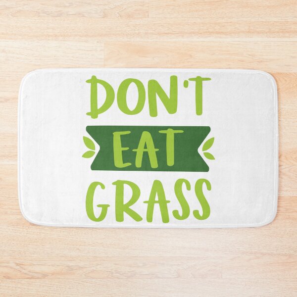 Item preview, Don't Eat Grass Funny designed and sold by AnastasiaDesign.