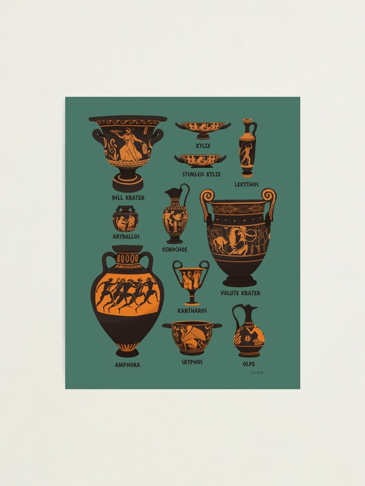 Alternate view of Ancient Greek Pottery Photographic Print
