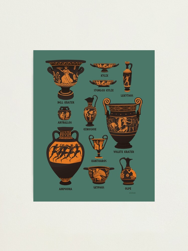 Alternate view of Ancient Greek Pottery Photographic Print