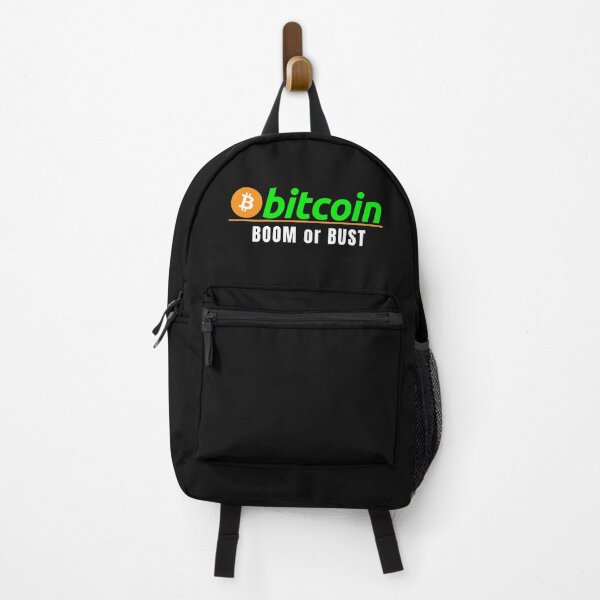 Item preview, Bitcoin Original in Neon Green - BOOM or BUST designed and sold by Cryptohaven.