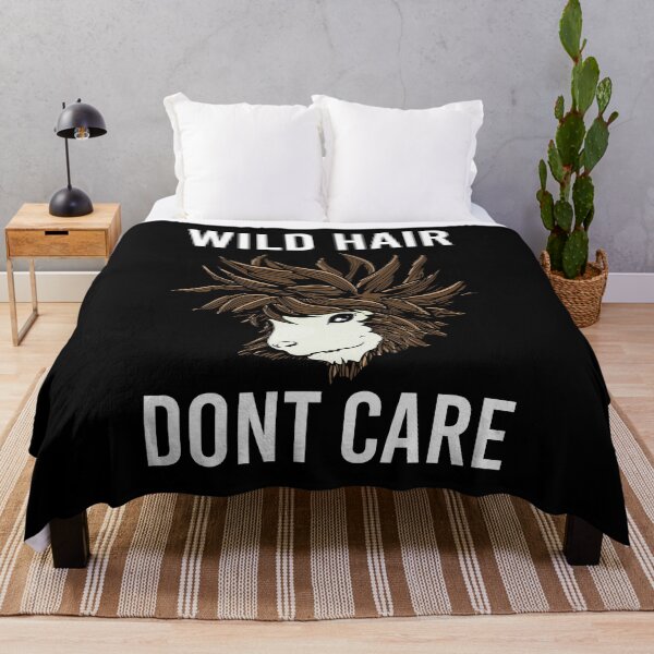 Item preview, Wild Hair Don't Care Funny Guinea Pig Lover Gift designed and sold by BornDesign.