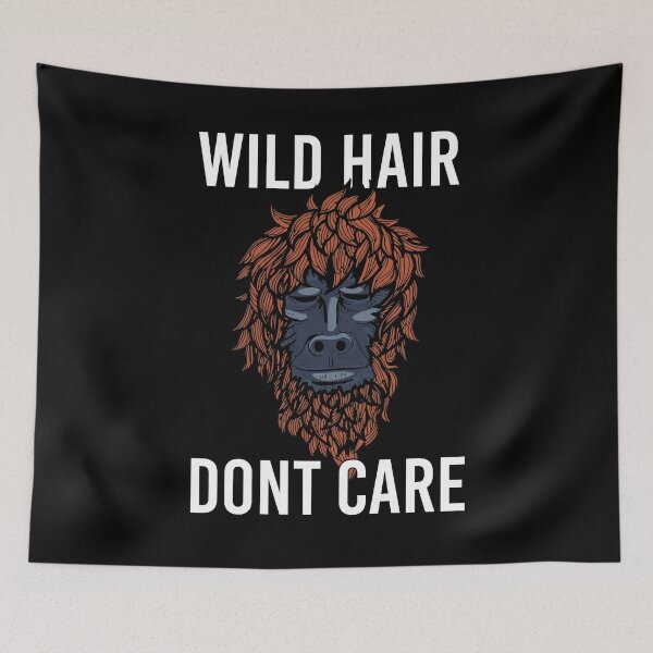 Item preview, Bigfoot Wild Hair Don't Care Funny Sasquatch   designed and sold by BornDesign.
