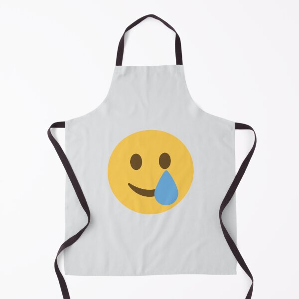 Item preview, Smiling Face With Tear designed and sold by Stitchmoji.