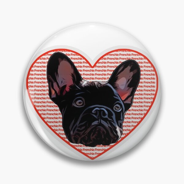 Item preview, I Love My Frenchie - Black French Bulldog designed and sold by 8PawsStudio.