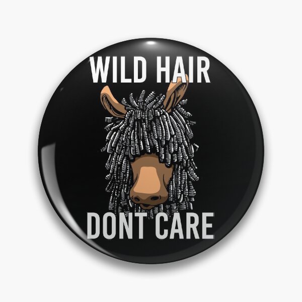 Item preview, Wild Hair Don't Care Funny Donkey designed and sold by BornDesign.
