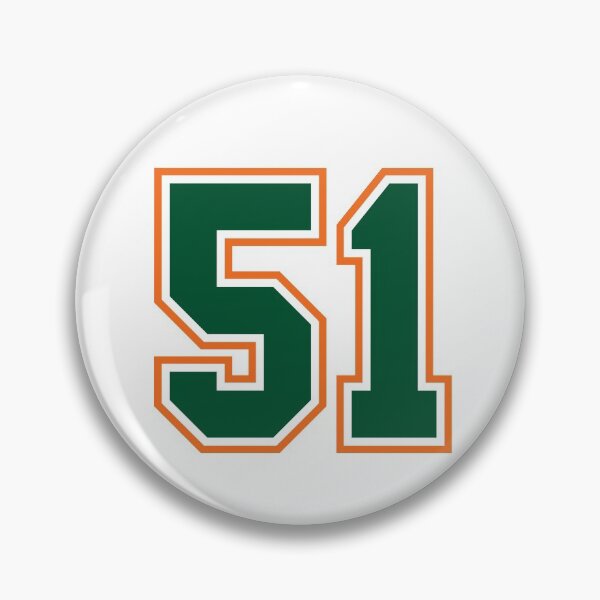 Item preview, Jersey 51 Number. Number fifty-one Straight From Miami designed and sold by Urosek.
