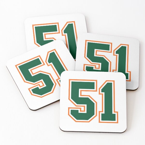 Item preview, Jersey 51 Number. Number fifty-one Straight From Miami designed and sold by Urosek.