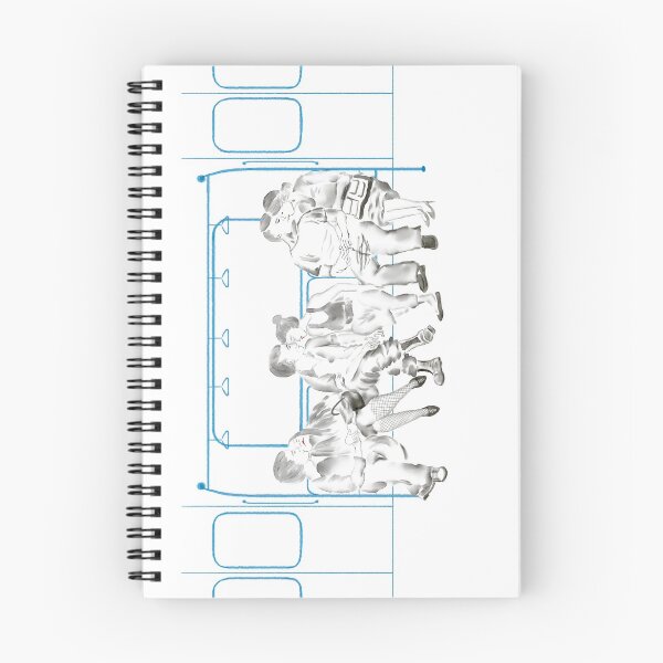 Item preview, Watercolor Illustration of people on the subway playing phones reading resting kissing designed and sold by iswenyi.