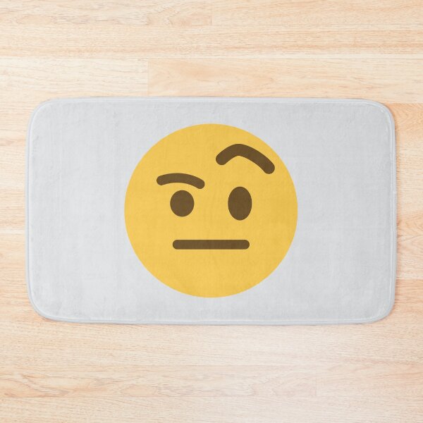 Item preview, Face With Raised Eyebrow designed and sold by Stitchmoji.