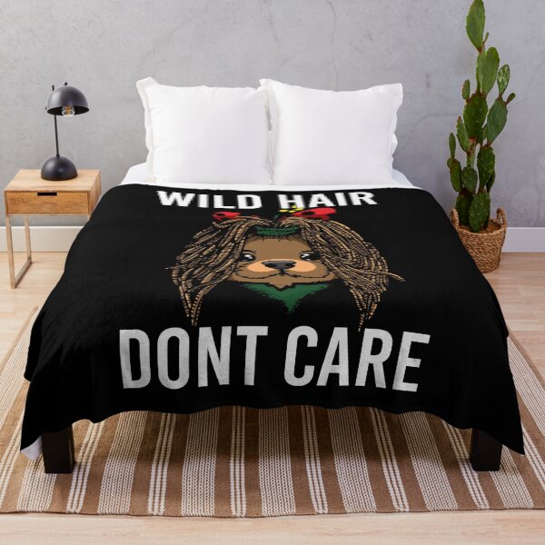 Item preview, Shih tzu Wild Hair Don't Care Funny Shihtzu Lover designed and sold by BornDesign.