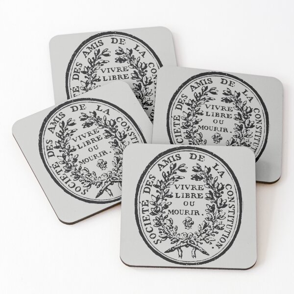 Item preview, Jacobin Club Seal - French Revolution, Radical, Robespierre, Live Free or Die designed and sold by SpaceDogLaika.