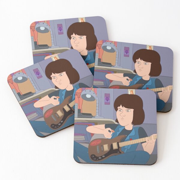 Item preview, Kevin plays his guitar designed and sold by ClumsyClouds.