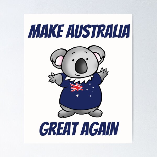 Item preview, Make Australia great again designed and sold by IZ-STAR.