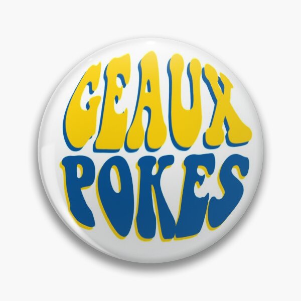Item preview, Mcneese Geaux Pokes Sticker designed and sold by Grace-Welch.