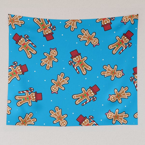 Item preview, Christmas gingerbread pattern designed and sold by Cathal O'Toole.