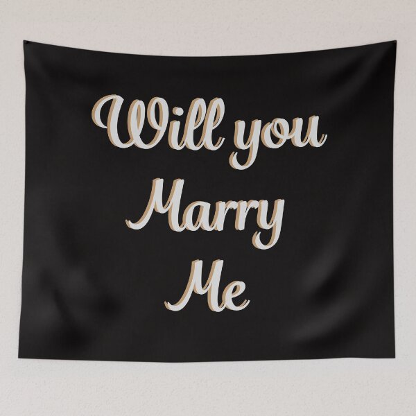 Item preview, Will you Marry My designed and sold by JAZTshirt.