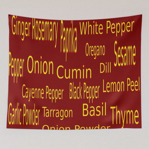 Item preview, Spice List designed and sold by lauprizan.