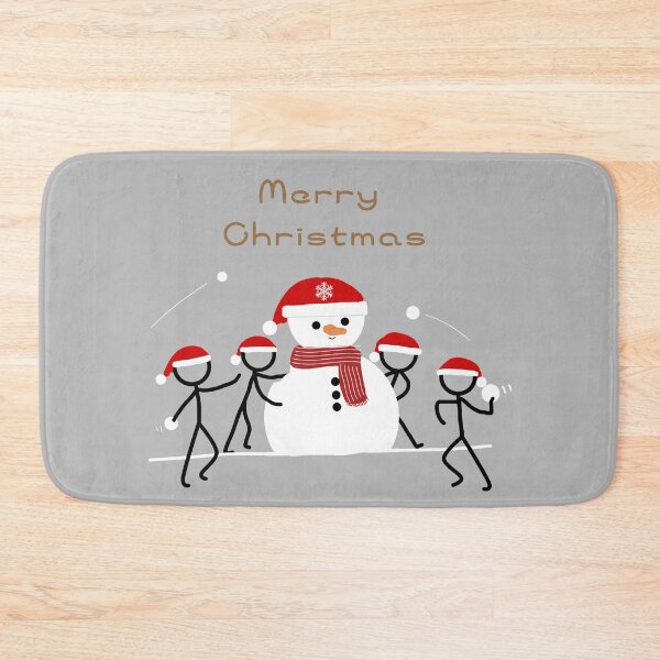 Item preview, Stickman / Stickmen have fun in the snow designed and sold by LotusCreations.