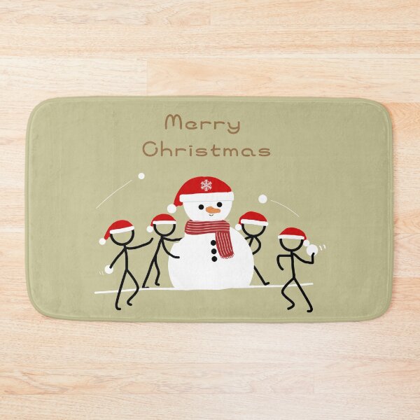 Item preview, Stickman / Stickmen have fun in the snow designed and sold by LotusCreations.