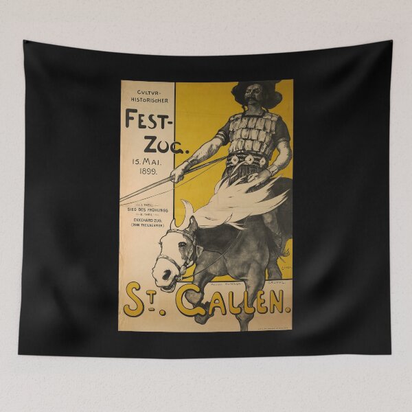Item preview, retro fest zug st gallen designed and sold by CorasPosters.