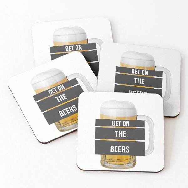 Item preview, Get On The Beers. designed and sold by Marvelpic.