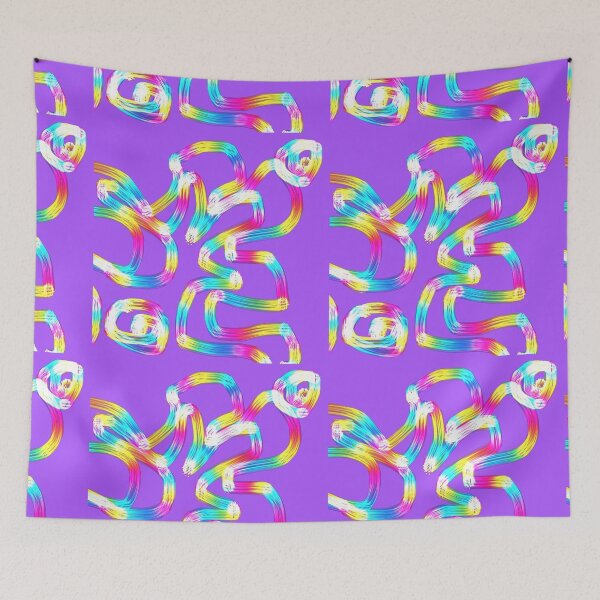 Item preview, Abstract colourful snake designed and sold by Magileo.