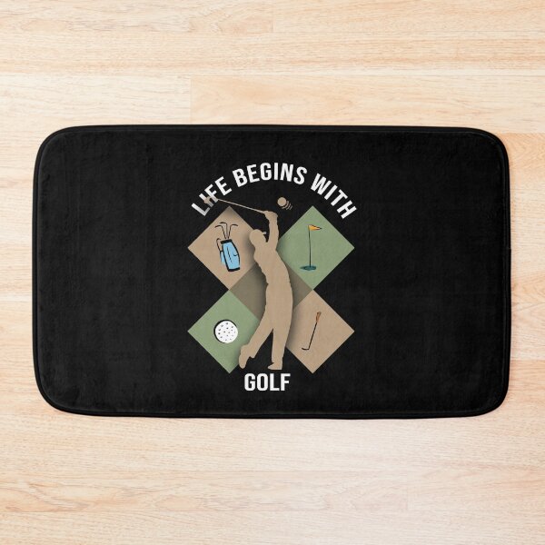 Item preview, Life Begins With Golf - Golf Lovers designed and sold by ColorfulMystic.