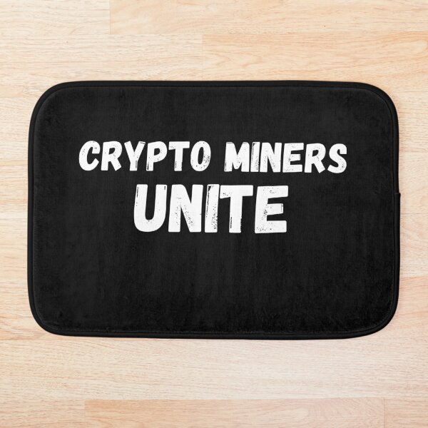 Artikelvorschau, Crypto Miners UNITE entworfen und verkauft von Cryptohaven.