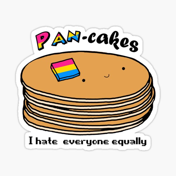 Pan-cakes! Sticker
