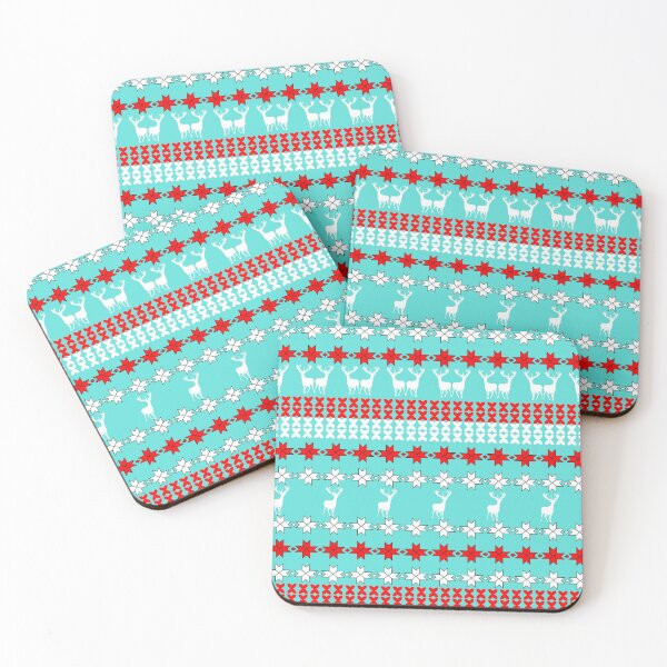 Item preview, Christmas Scandinavian Traditional Reindeer Pattern  designed and sold by Artification.
