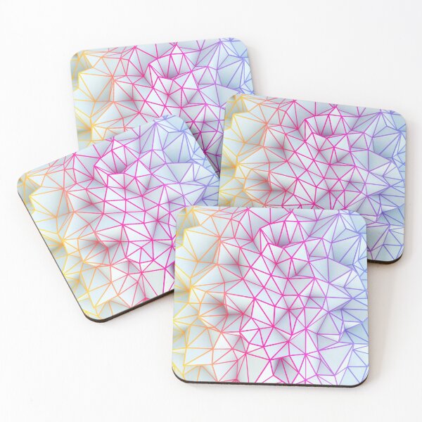 Item preview, Multi Colored Abstract Geometric Pattern designed and sold by ScienceSource.