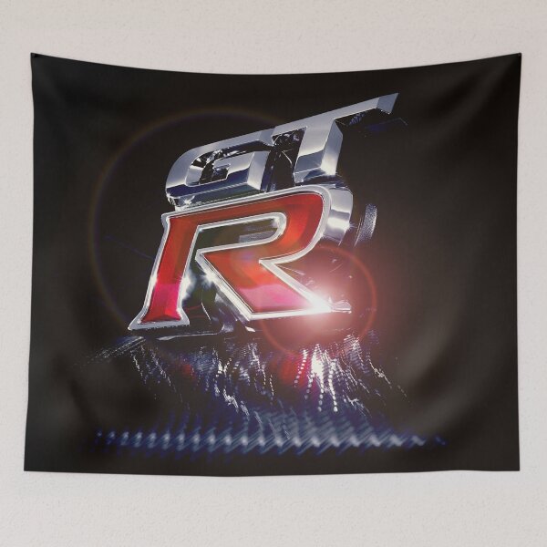 Item preview, Nissan GT-R Logo Emblem JDM Godzilla Sticker designed and sold by Road To Track.