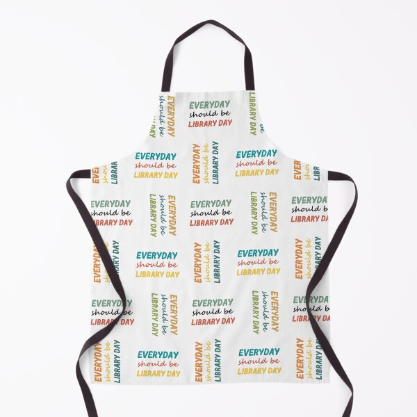 Item preview, EVERYDAY SHOULD BE LIBRARY DAY COLORFUL TEXT designed and sold by Cr1sV.